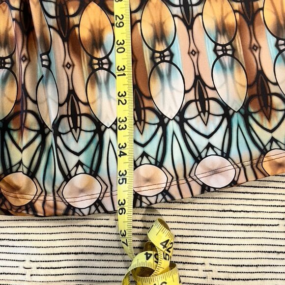 Isle Stain Glass Print Dress, L - Picture 9 of 12